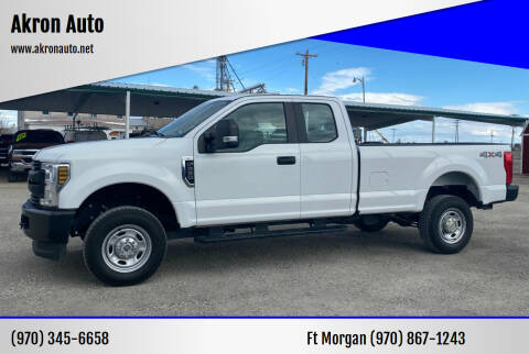 2019 Ford F-250 Super Duty for sale at Akron Auto - Fort Morgan in Fort Morgan CO
