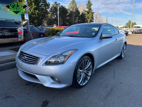 2012 Infiniti G37 Coupe Journey
