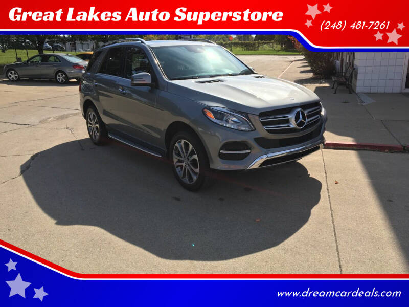 2016 Mercedes-Benz GLE for sale at Great Lakes Auto Superstore in Waterford Township MI