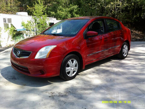 2012 Nissan Sentra for sale at Jack Mansur's Auto LLC in Pelham NH