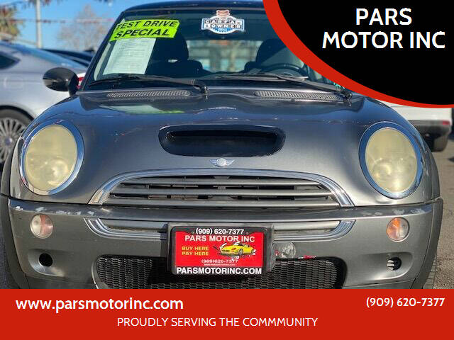 2004 MINI Cooper for sale at PARS MOTOR INC in Pomona CA