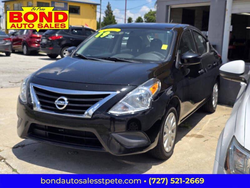 2019 Nissan Versa for sale at Bond Auto Sales of St Petersburg in Saint Petersburg FL