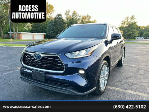 2020 Toyota Highlander Hybrid for sale at ACCESS AUTOMOTIVE in Bensenville IL