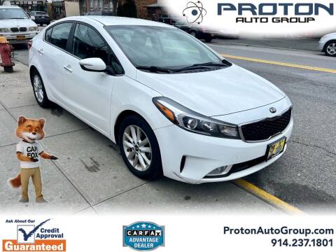 2017 Kia Forte for sale at Proton Auto Group in Yonkers NY