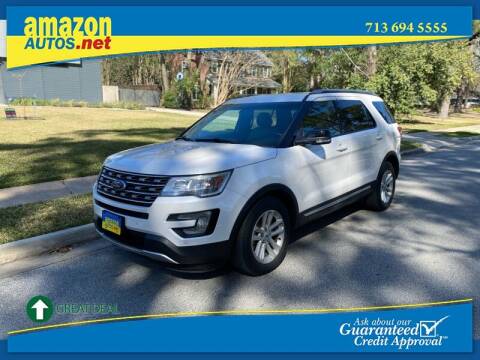 2016 Ford Explorer for sale at Amazon Autos in Houston TX