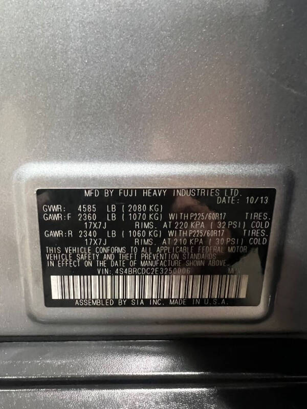 2014 Subaru Outback 2.5i Premium