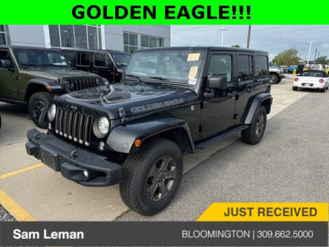 2018 Jeep Wrangler JK Unlimited for sale at Sam Leman CDJR Bloomington in Bloomington IL