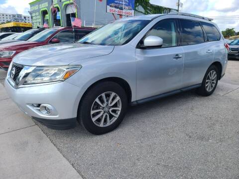 2015 Nissan Pathfinder for sale at INTERNATIONAL AUTO BROKERS INC in Hollywood FL
