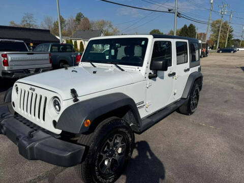 2016 Jeep Wrangler Unlimited for sale at Naberco Auto Sales LLC in Milford OH