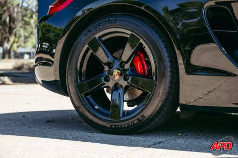 2016 Porsche Cayman Black Edition