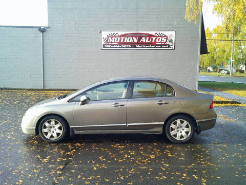 2007 Honda Civic for sale at Motion Autos in Longview WA