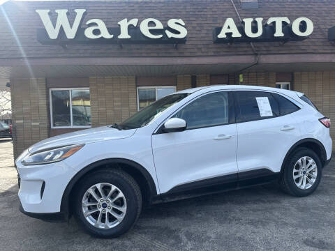 2020 Ford Escape for sale at Wares Auto Sales INC in Traverse City MI
