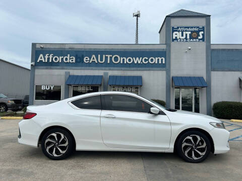 2016 Honda Accord for sale at Affordable Autos in Houma LA