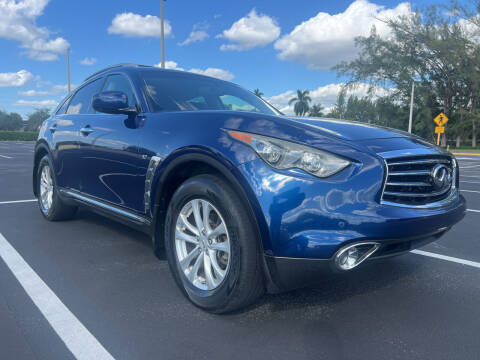 2016 Infiniti QX70 for sale at Nation Autos Miami in Hialeah FL