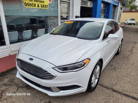 2018 Ford Fusion for sale at AutoMotion Sales in Franklin OH