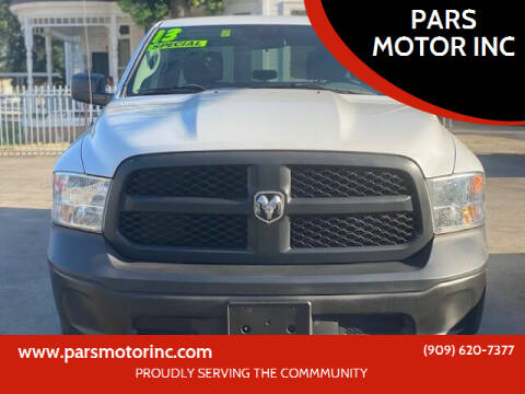 2013 RAM Ram Pickup 1500 for sale at PARS MOTOR INC in Pomona CA