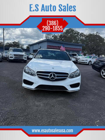 2015 Mercedes-Benz E-Class for sale at E.S Auto Sales in Port Orange FL