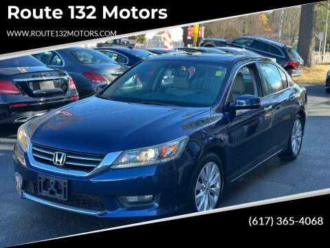 2014 Honda Accord for sale at Route 132 Motors in Hyannis MA