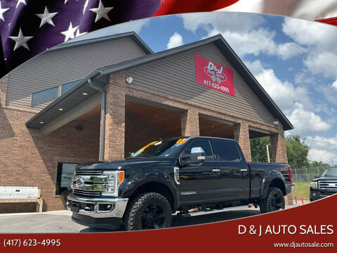 2017 Ford F-250 Super Duty for sale at D & J AUTO SALES in Joplin MO