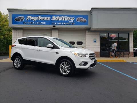 2017 Ford Escape for sale at Payless Motors in Lansing MI