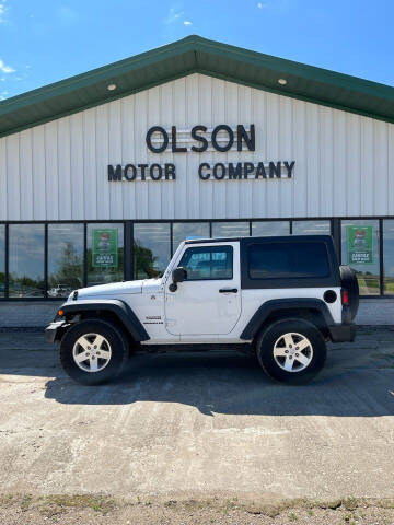 2013 Jeep Wrangler for sale at Olson Motor Company in Morris MN