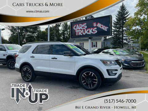 2016 Ford Explorer for sale at Cars Trucks & More in Howell MI