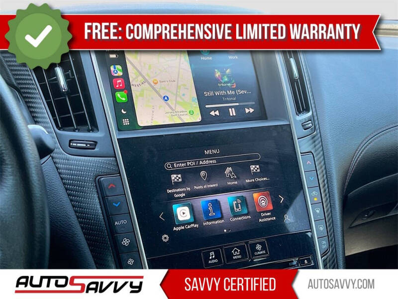 2022 Infiniti Q50 Red Sport 400