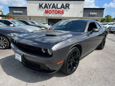 2016 Dodge Challenger for sale at KAYALAR MOTORS in Houston TX