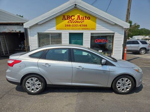 2012 Ford Focus for sale at ABC AUTO CLINIC CHUBBUCK in Chubbuck ID