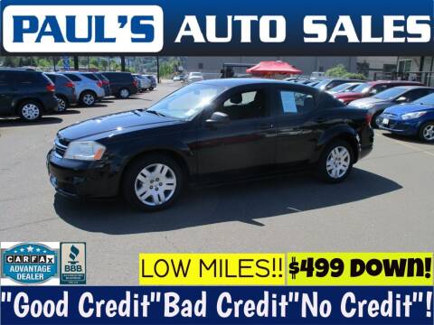 2012 Dodge Avenger for sale at Paul's Auto Sales in Eugene OR