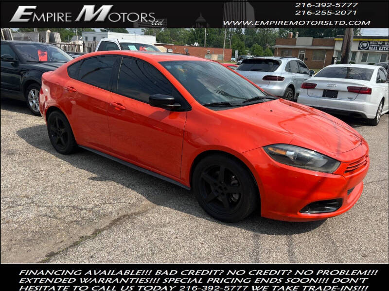 2015 Dodge Dart for sale at Empire Motors LTD in Cleveland OH