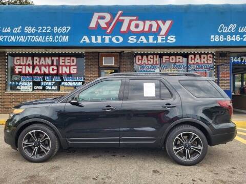2015 Ford Explorer for sale at R Tony Auto Sales in Clinton Township MI