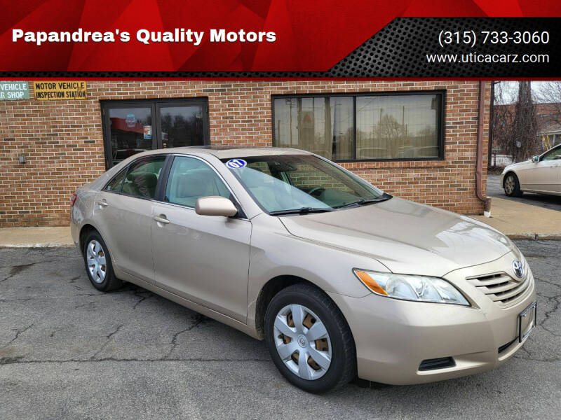 2007 Toyota Camry for sale at Papandrea's Quality Motors in Utica NY