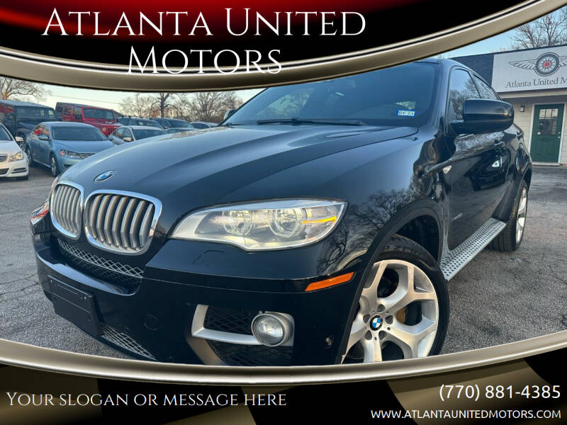 2013 BMW X6 for sale at Atlanta United Motors in Jefferson GA