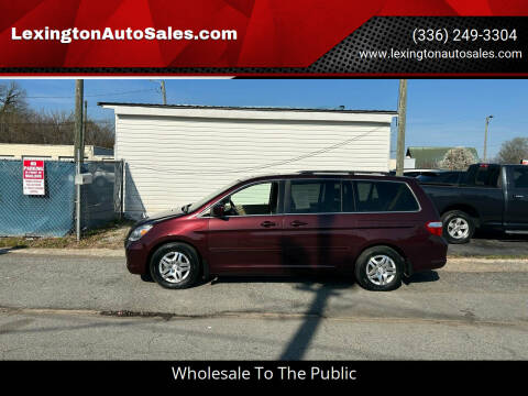 2007 Honda Odyssey for sale at Lexington Auto Sales in Lexington NC