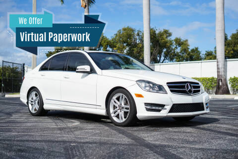 2014 Mercedes-Benz C-Class for sale at Motorsport Dynamics International in Pompano Beach FL