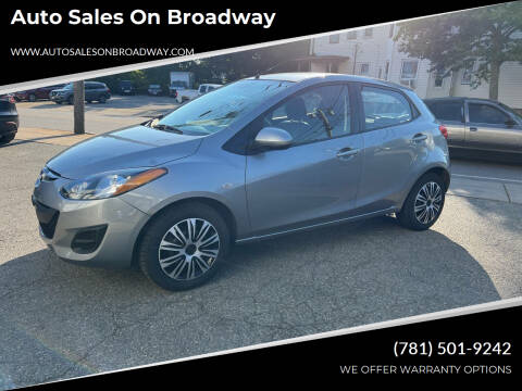 2013 Mazda MAZDA2 for sale at Auto Sales on Broadway in Norwood MA