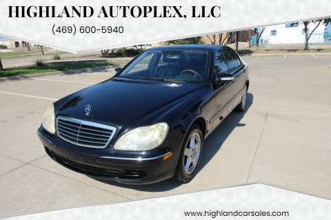 2004 Mercedes-Benz S-Class for sale at Highland Autoplex, LLC in Dallas TX