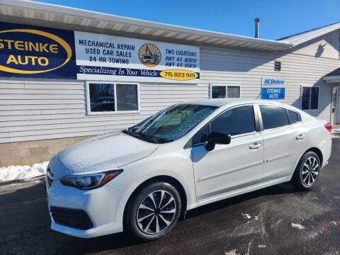 2021 Subaru Impreza for sale at STEINKE AUTO INC. in Clintonville WI