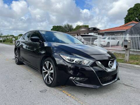 2016 Nissan Maxima for sale at MIAMI FINE CARS & TRUCKS in Hialeah FL
