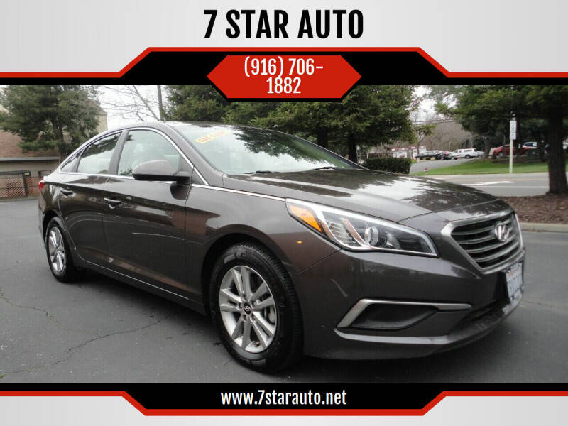 2016 Hyundai Sonata for sale at 7 STAR AUTO in Sacramento CA