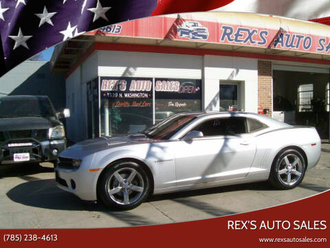 2012 Chevrolet Camaro for sale at Rex's Auto Sales in Junction City KS