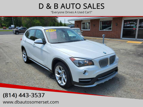 2015 BMW X1 for sale at D & B AUTO SALES in Somerset PA