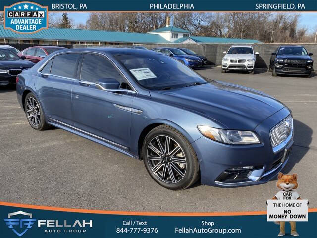 2019 Lincoln Continental for sale at Fellah Auto Group in Bristol PA