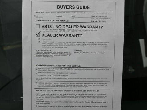 2022 Tesla Model X Plaid