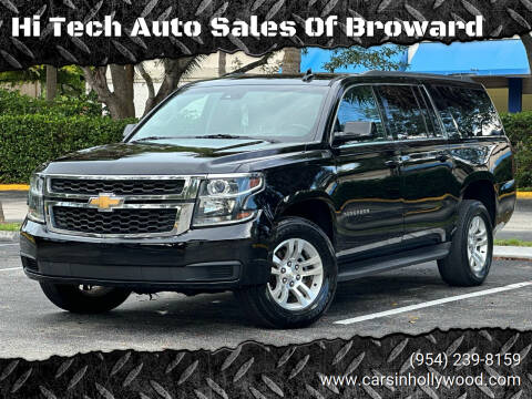 2017 Chevrolet Suburban for sale at Hi Tech Auto Sales Of Broward in Hollywood FL