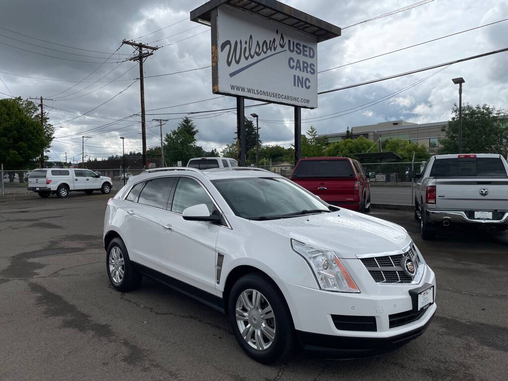WHITE 2012 Cadillac SRX Luxury Collection AWD Luxury Collection 4dr SUV 1