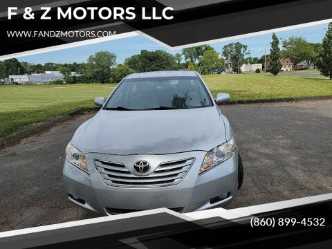 2007 Toyota Camry for sale at F & Z MOTORS LLC in Vernon Rockville CT