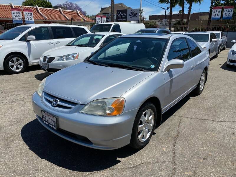 2003 Honda Civic for sale at Orion Motors in Los Angeles CA