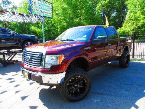 2010 Ford F-150 for sale at Garcia Trucks Auto Sales Inc. in Austell GA